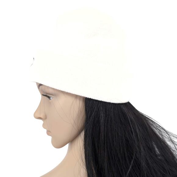 Lalo Tequila Logo White Unisex One Size Fits Most Cuffed Beanie Winter Hat - New - Picture 4 of 16